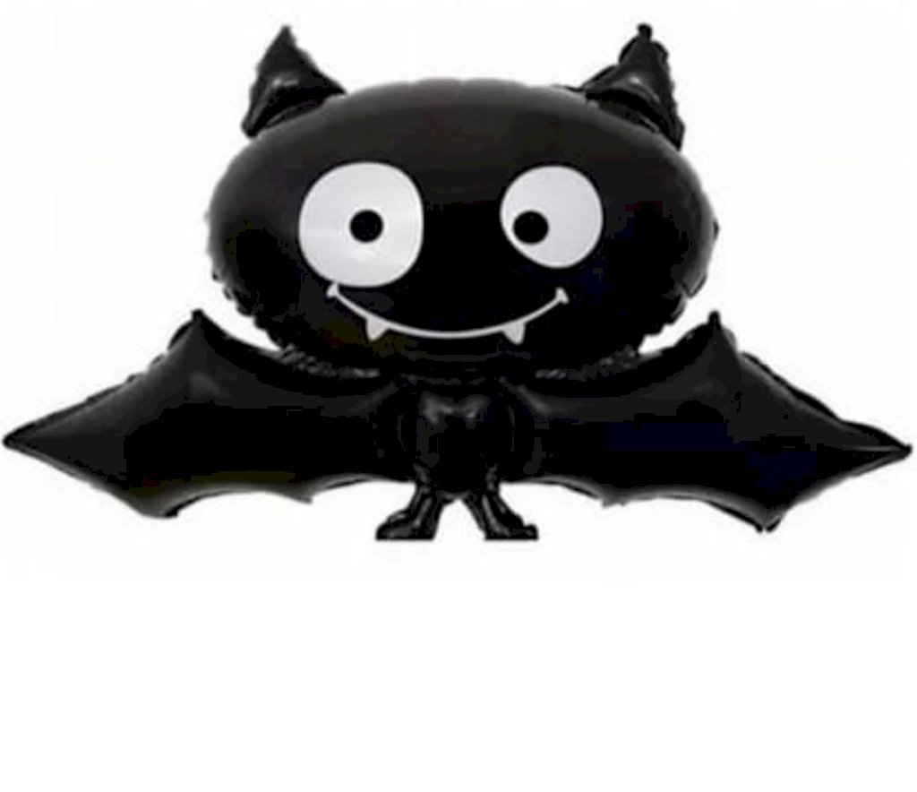 BALAO METALIZADO MORCEGO 86CM VAZIO HALLOWEEN