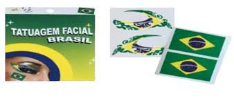 ADESIVO COLANTE PARA O ROSTO BRASIL DIVERSOS MODELOS
