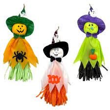 DECORATIVO DE FESTA HALLOWEEN TIPO FANTASMINHA - APROX. 33 CM