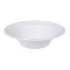 PRATO DESCARTAVEL BRANCO FUNDO 15CM C/10