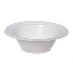 PRATO DESCARTAVEL BRANCO FUNDO 12CM C/10