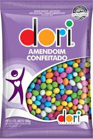 AMENDOIM COLORIDO DORI 500G