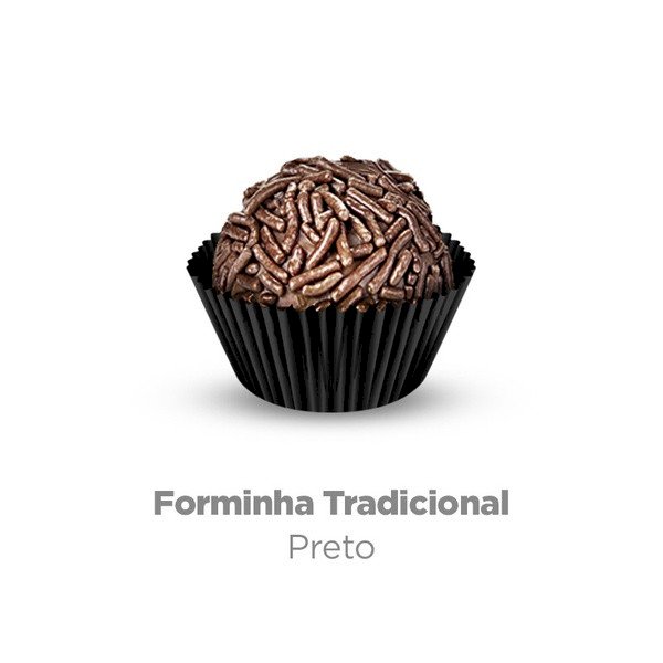 FORMINHA 4 DE PAPEL C/100 UND PRETO