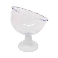 TACA INCLINADA MEDIA CRISTAL