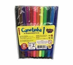 CANETA HD.COLORS LUXO C/12UND