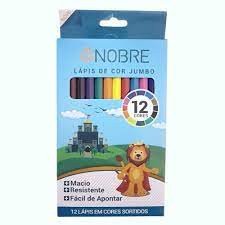 LAPIS DE COR NOBRE GRANDE C/12 CORES