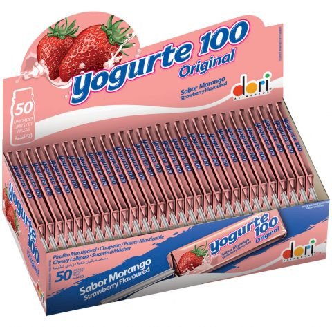 PIRULITO DORI MASTIGAVEL YOGURTE 100 50UND