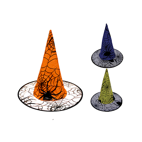 CHAPEU BRUXA HALLOWEEN 38X36CM H012