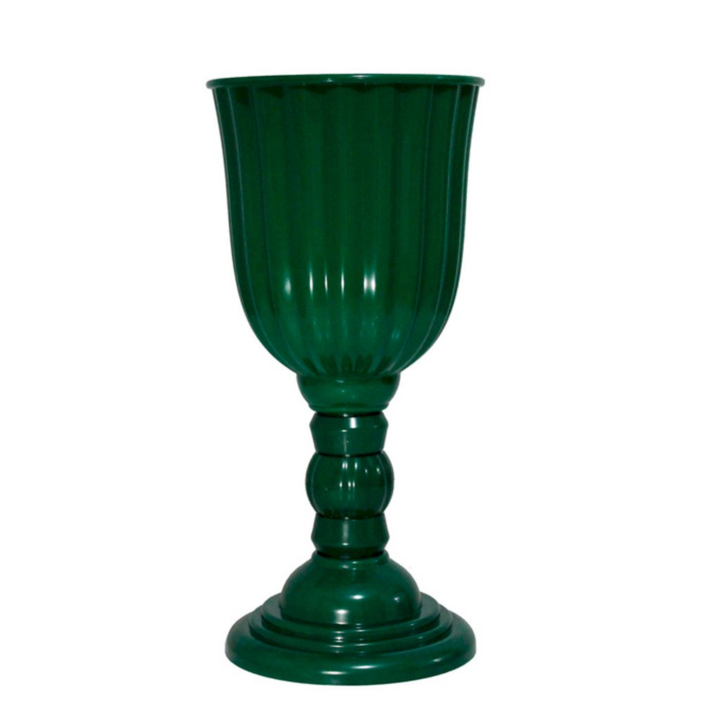 VASO DUBAI 21CM UND verde escuro