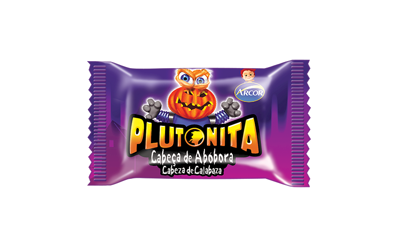 CHICLETE PLUTONITA 200G CABECA DE ABOBORA