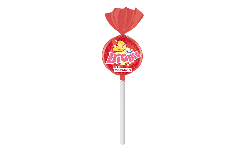 PIRULITO BIG BIG 500G MORANGO