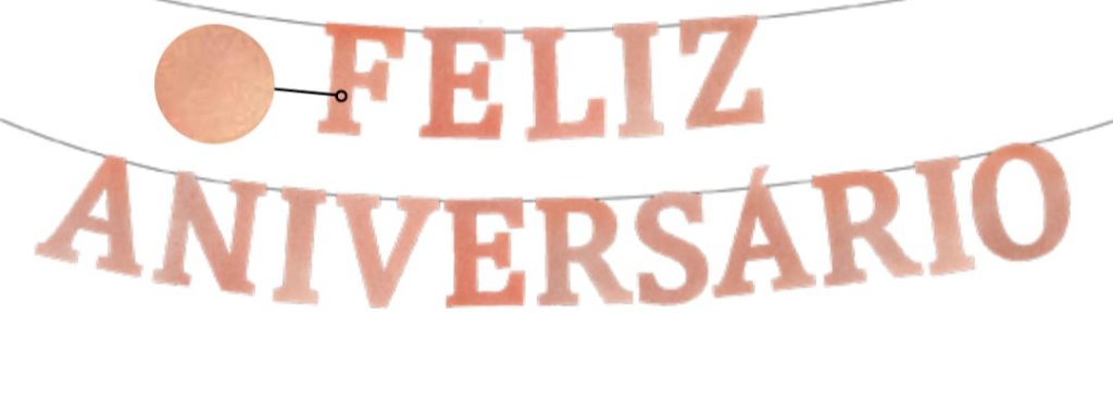 FAIXA FELIZ ANIVESÁRIO OURO ROSE 