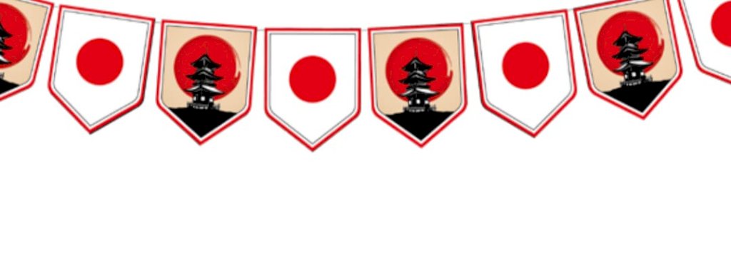 BANDEIRINHAS PAÍS JAPÃO
