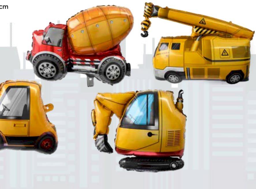 BALÃO METALIZADO OPERARIOS