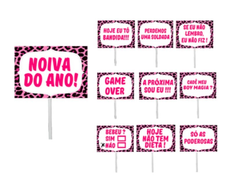 PLAQUINHA DESPEDIDA DE SOLTEIRO