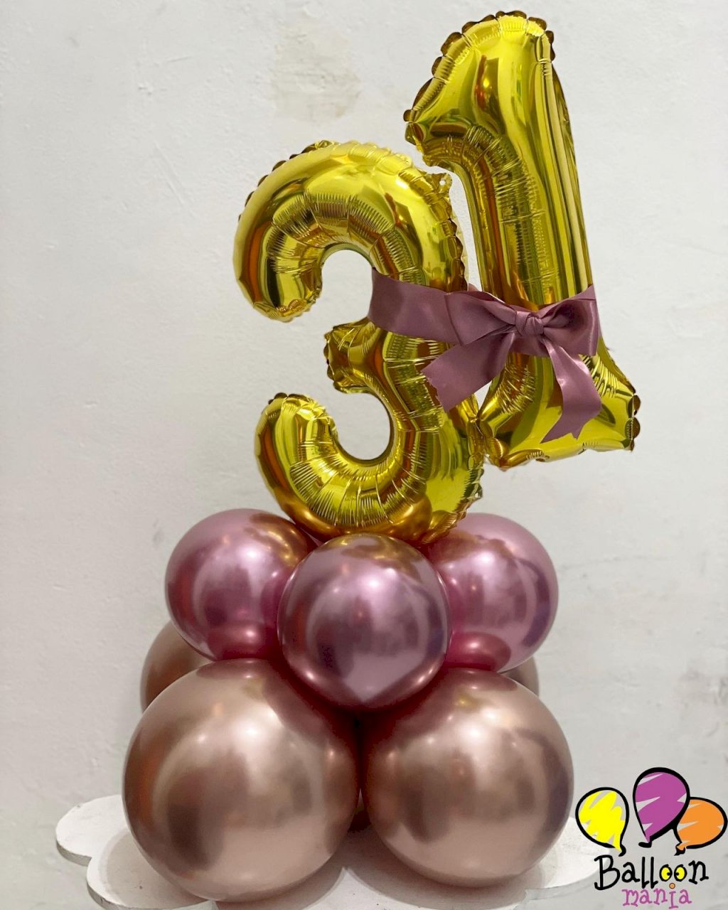 ARRANJO BALOES 40CM 2MET8CHRO