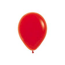 BALAO LATEX CRISTAL VERMELHO R12 UND