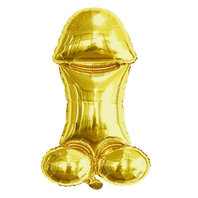BALAO DESPEDIDA DE SOLTEIRO DOURADO 1 METRO