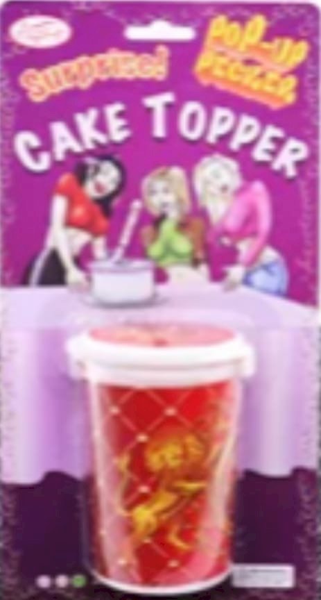 TOPO DE BOLO EROTICO