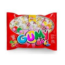 CHICLETE TOFFANO GUMY BALL 320G SORTIDO