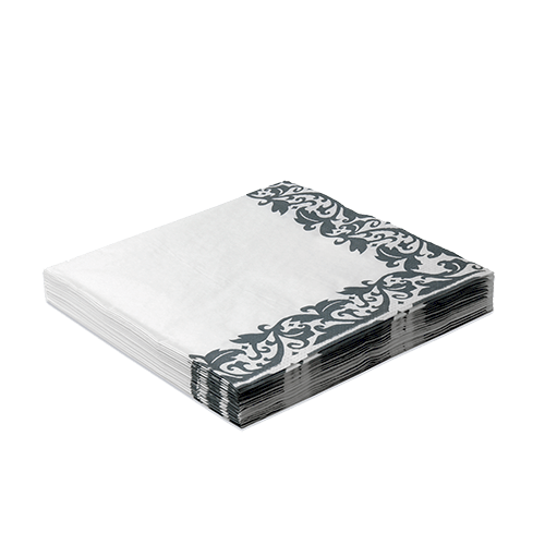 GUARDANAPO ESTAMPADO OURO 33X33CM C/20UND GE33048