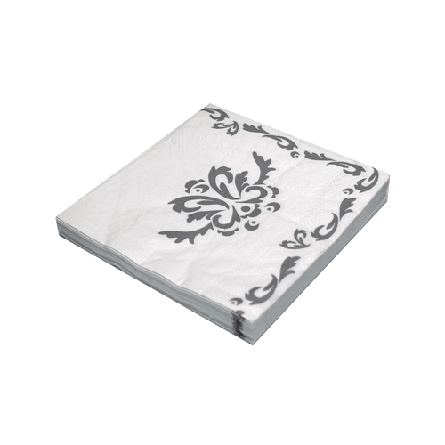 GUARDANAPO ESTAMPADO OURO 33X33CM C/20UND GE33050