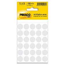 ETIQUETA PIMACO TP12 TRANSPARENTE 210UND