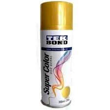 TINTA AEROSOL TEKBAND METAL OURO 350ML