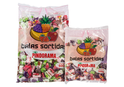 BALA MASTIGÁVEL PINDORAMA UNICA 600G