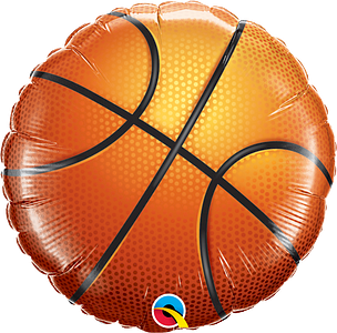BALAO METALIZADO 17¨ BASQUETE 43CM