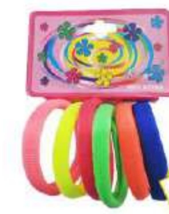 ELASTICO PARA CABELO C/6