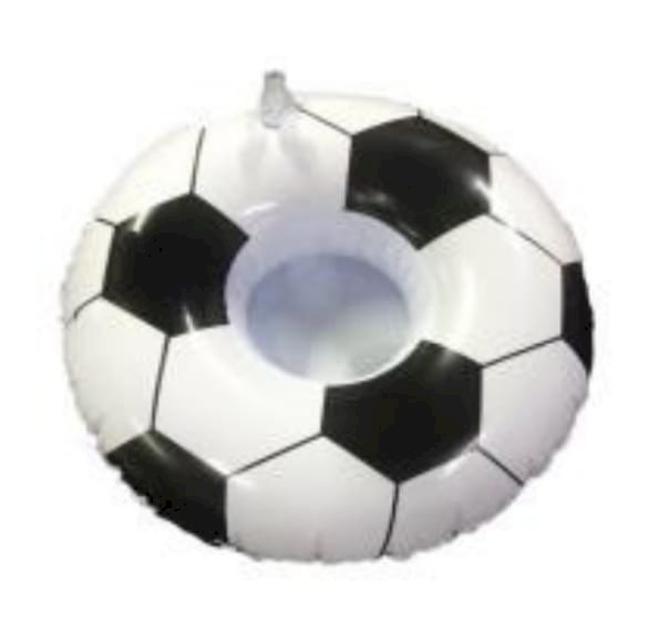 PORTA COPO BOLA DE FUTEBOL 