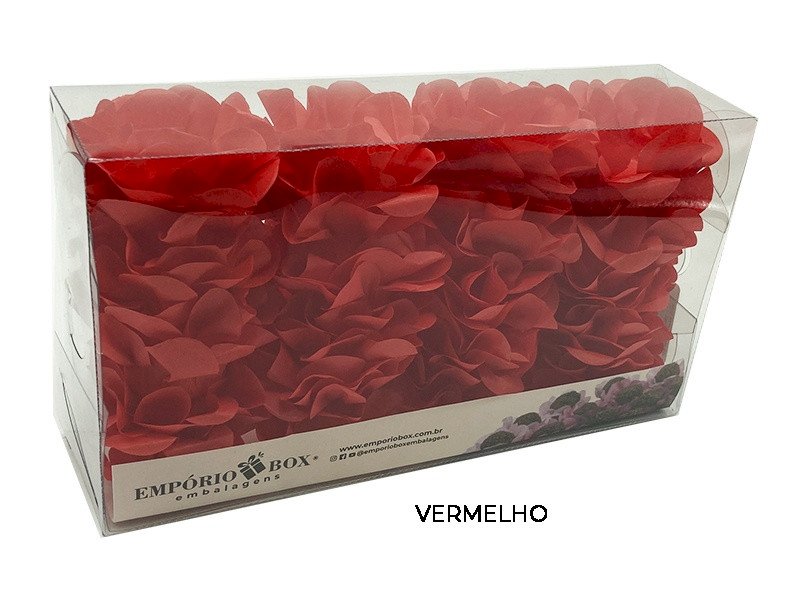 FORMINHAFLOR NENA SEDA C/40UND VERMELHO