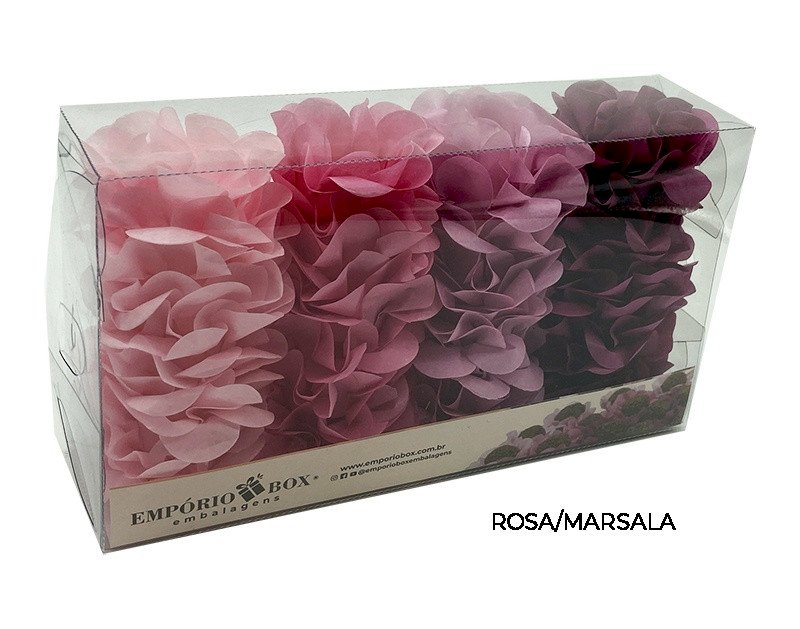 FORMINHAFLOR NENA SEDA C/40UND ROSA/MARSALA