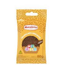 GRANULADO CHOCOLATE CROCANTE MIL CORES 80G