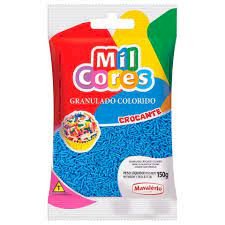 GRANULADO CROCANTE AZUL MIL CORES 150G