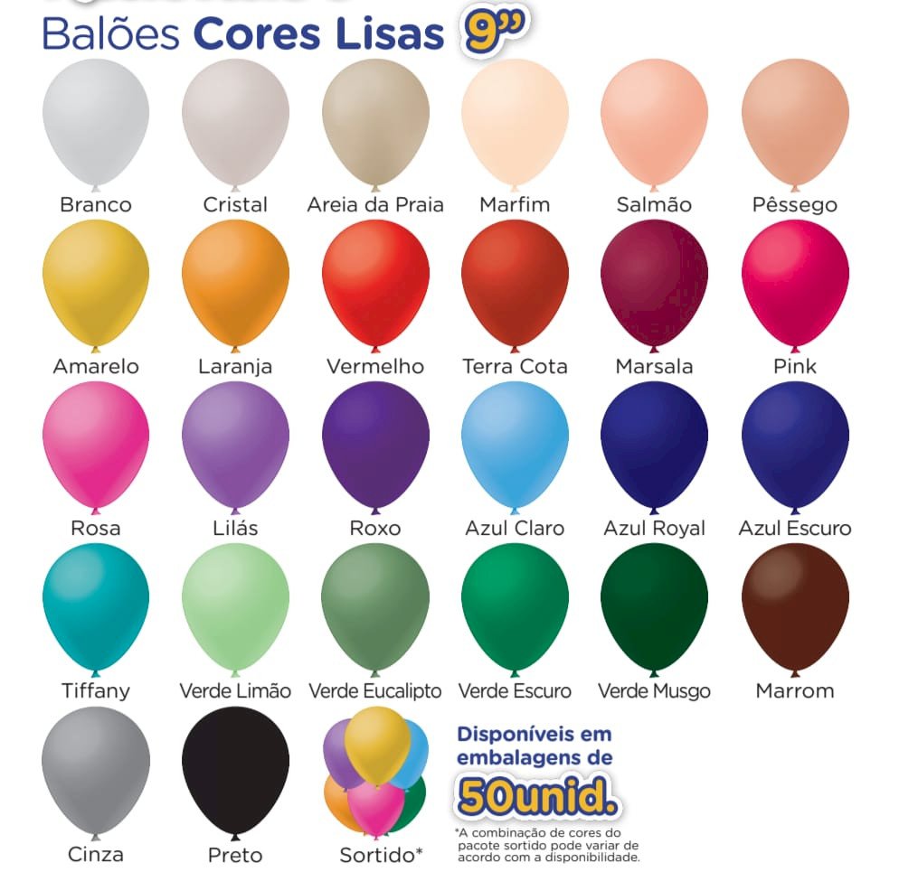 BALAO LISO FESTBALL 9¨ C/50UND