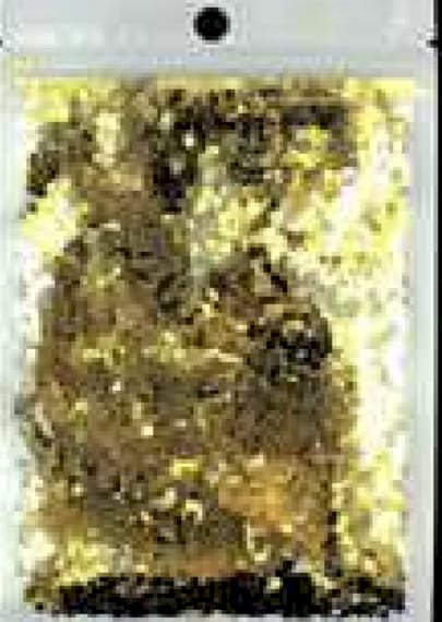 CONFETE METALIZADO PARA BALOES 10GR DOURADO