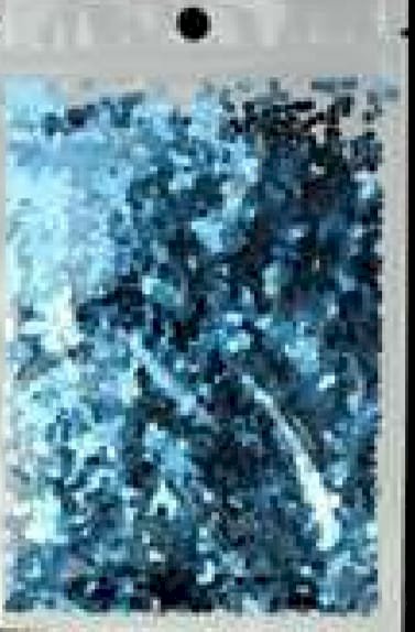 CONFETE METALIZADO PARA BALOES 10GR AZUL CLARO 