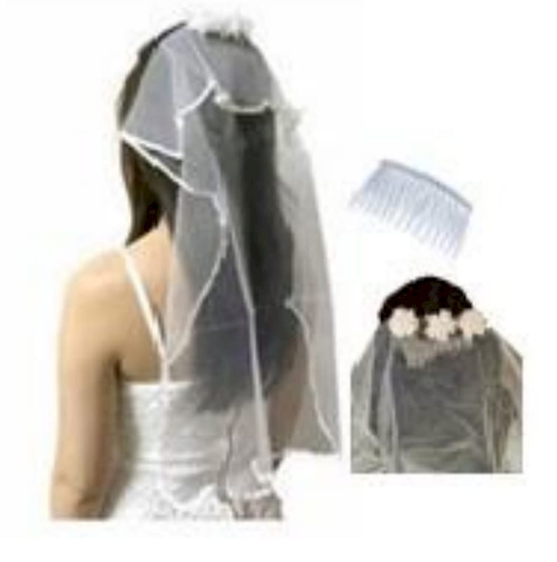 COROA VEU NOIVA 30CM