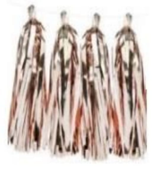TASSEL ROSE GOLD METALIZADO