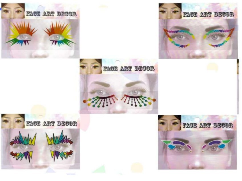 ADESIVO FACIAL MODELOS SORTIDOS