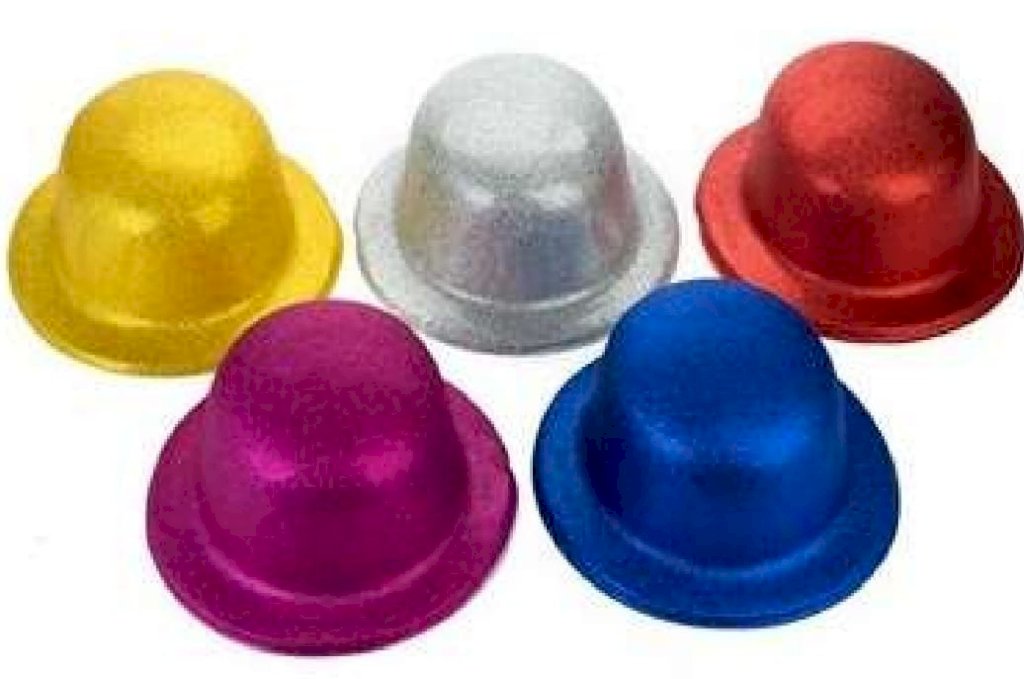 CHAPEU COQUINHO COM GLITTER UND