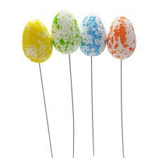 ESPETINHO COM OVINHOS EM ISOPOR PASCOA