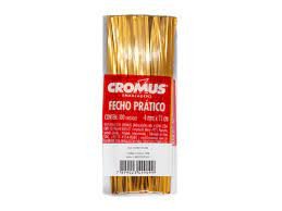 FECHO PRATICO OURO VELHO 4MMX11CM C/100