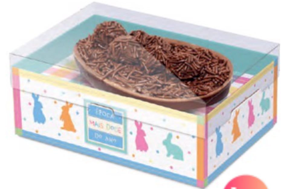 CAIXA N.PRAC M.OVO 250G BLISS C/6 PASCOA