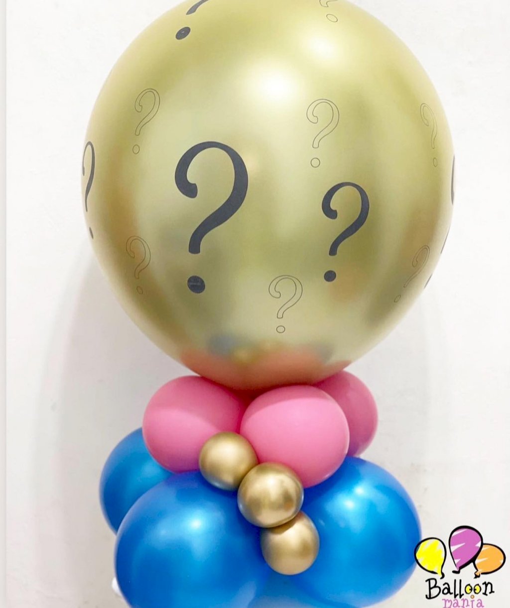 ARRANJO BALAO REVELACAO DOURADO INTERROGACAO 