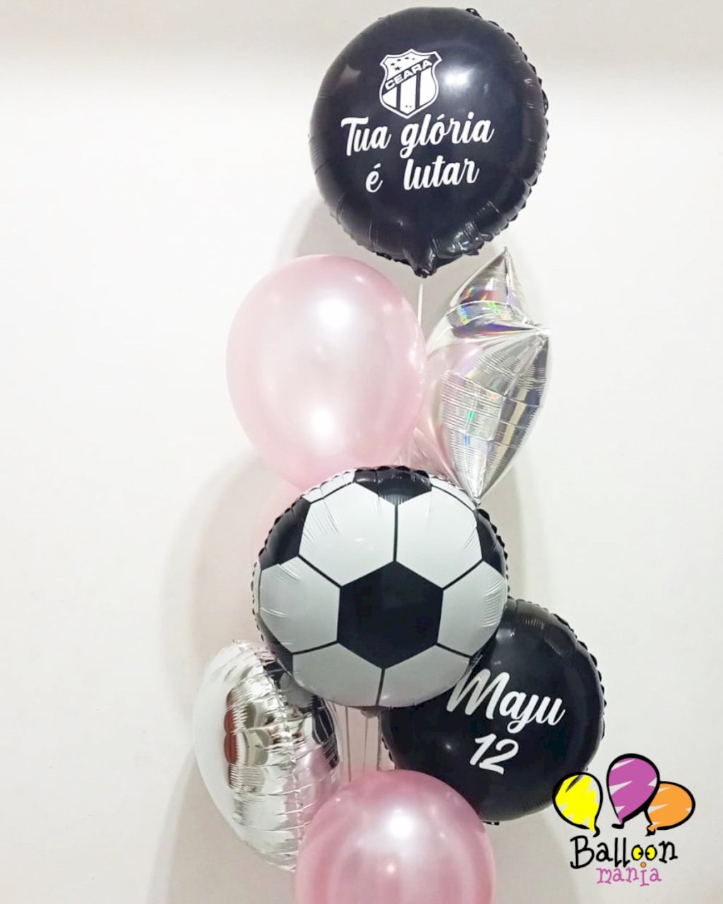 ARRANJO BALAO METALIZADO COM GAS HELIO