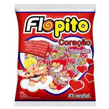 PIRULITO COLRACAO VERMELHO FLOPITO 500G