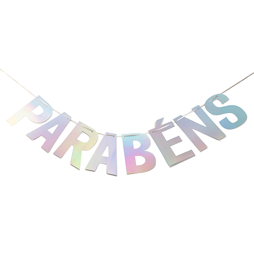 FAIXA PARABENS FURTA COR HA321